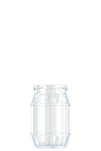 370ml flint glass Christel food jar