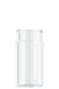 980ml flint glass food jar
