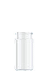 530ml flint glass food jar