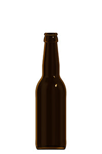 330ml amber glass Longneck oneway beer bottle