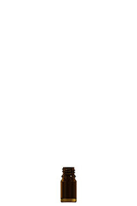 5ml amber glass dropper bottle