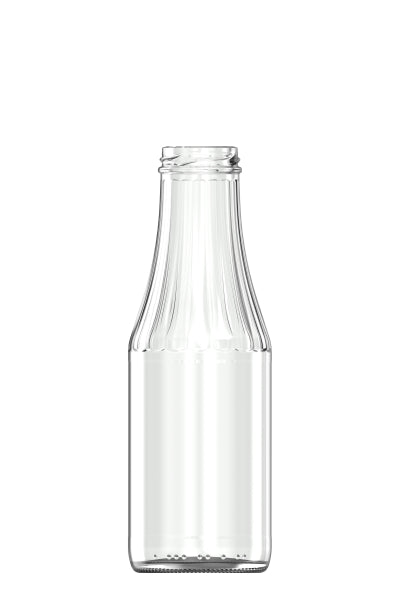 500ml white flint sirup bottle
