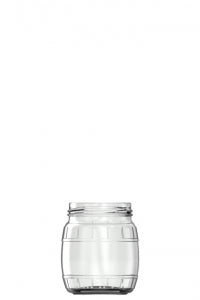 250ml flint glass herring food jar