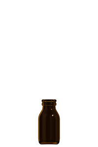 60ml amber glass dropless bottle