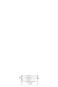 65ml flint glass caviar food jar