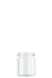 250ml flint glass food jar