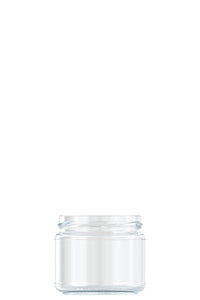 330ml flint glass food jar