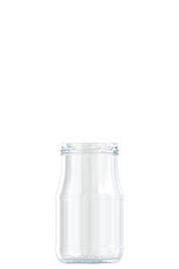 373ml flint glass food jar