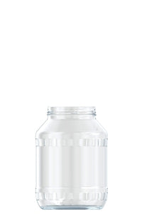 2650ml flint glass food jar
