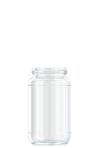 580ml flint glass food jar