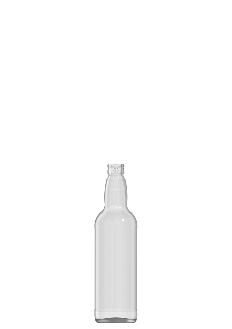 700ml flint glass spirit bottle