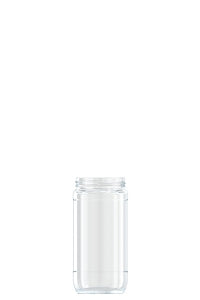 882ml flint glass coffee food jar