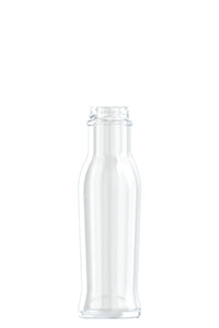 291ml flint glass salad cream oneway food bottle
