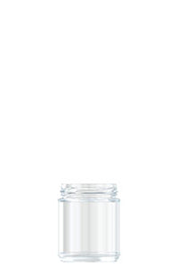 195ml flint glass food jar