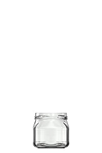 220ml flint glass 4K food jar