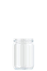 565ml flint glass Holländer food jar
