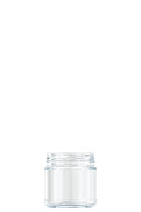 210ml flint glass food jar
