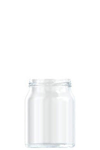 690ml flint glass food jar