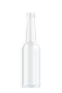 330ml flint glass Longneck oneway beer bottle