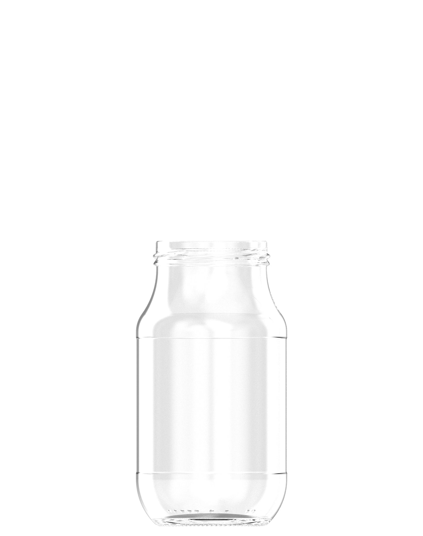 500ml flint glass pasta food jar