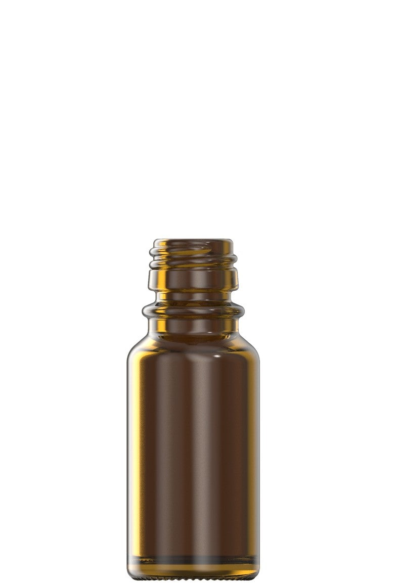 15ml amber glass dropper bottle