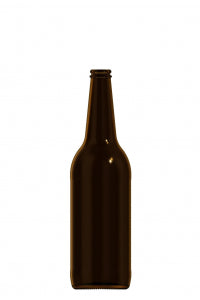 660ml amber glass Hamburger Ale oneway beer bottle