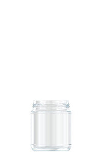 300ml flint glass food jar