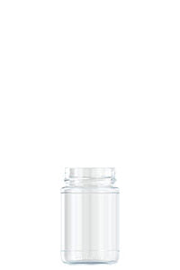233ml flint glass food jar
