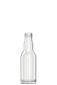 200ml flint glass returnable NAB bottle