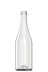 750ml flint glass oneway cider bottle