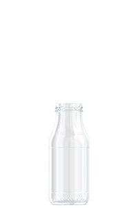 265ml flint glass oneway food bottle