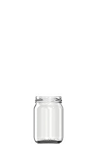 212ml flint glass food jar