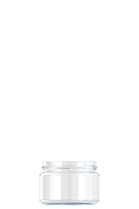 282ml flint glass food jar