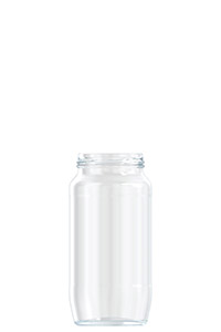 539ml flint glass food jar