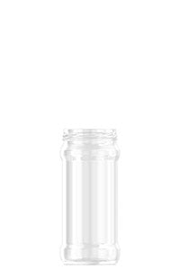 375ml flint glass food jar