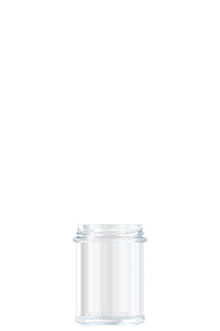 212ml flint glass food jar