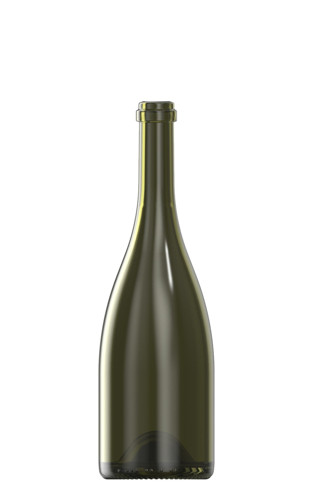 750ml green glass Sparkling First Flower one way wine bottle