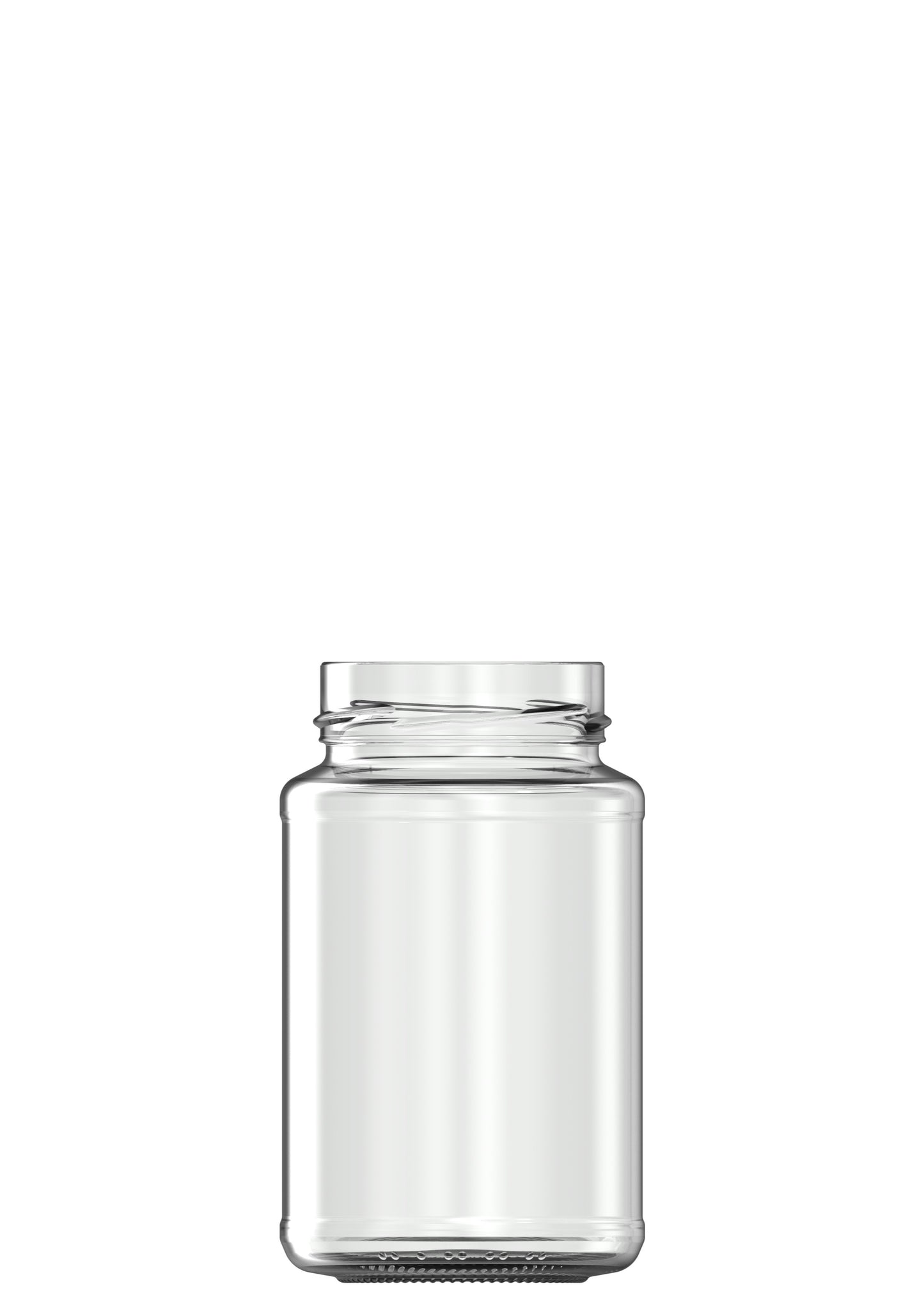 500ml flint glass food jar