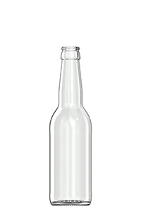 330ml flint glass Longneck oneway beer bottle