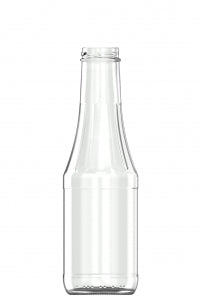 500ml flint glass Ketchup oneway food bottle