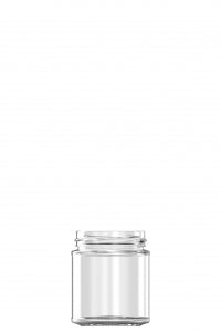 203ml flint glass food jar
