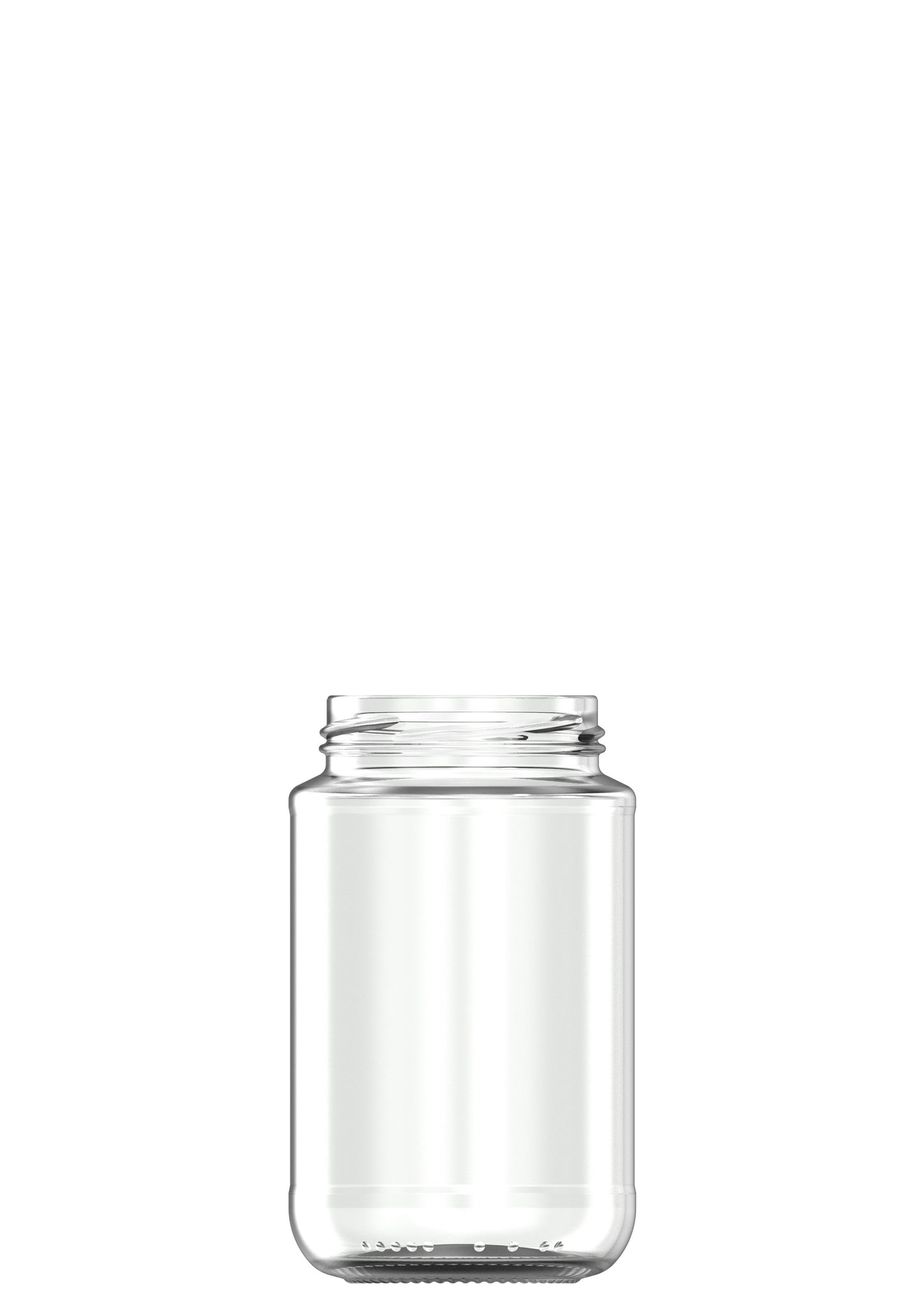 435ml flint glass food jar