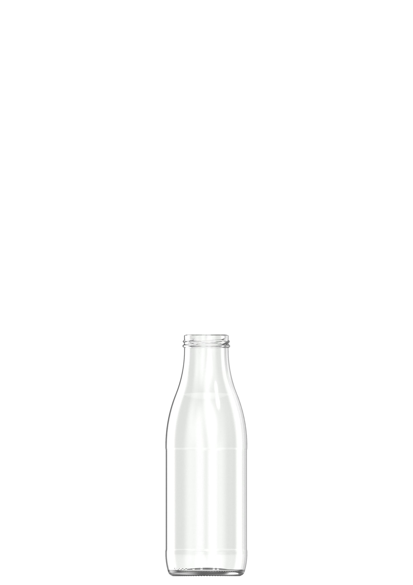 750ml flint glass oneway NAB bottle