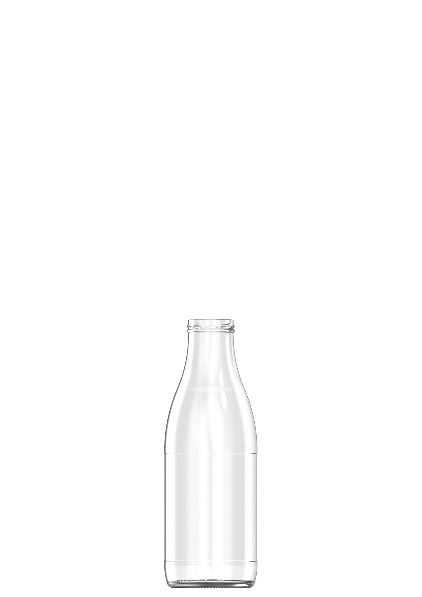 1000ml flint glass oneway NAB bottle