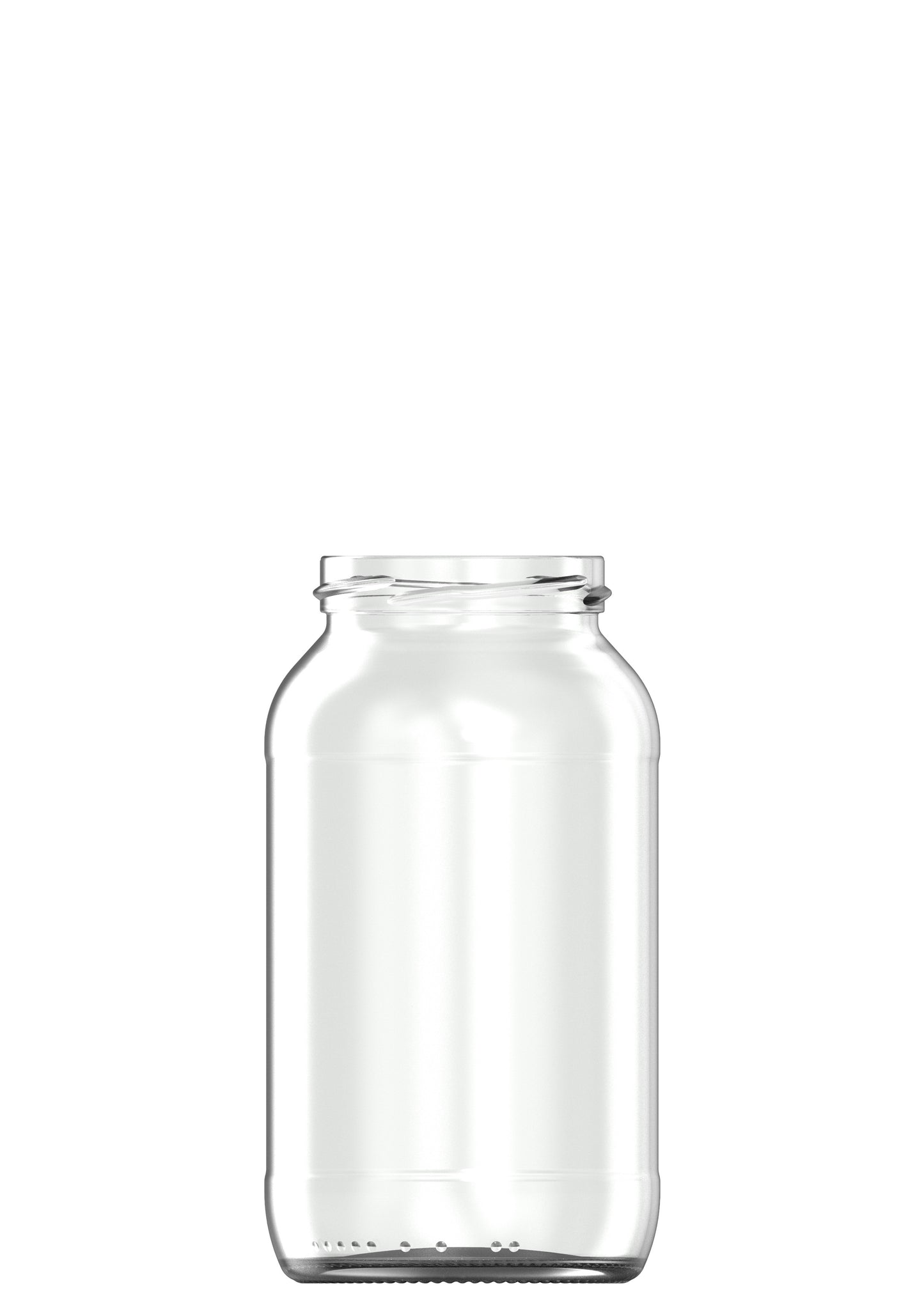 720ml flint glass food jar
