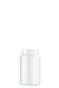 370ml flint glass food jar