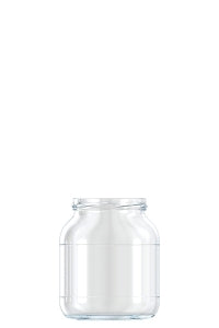370ml flint glass food jar