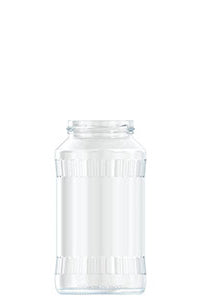 720ml flint glass food jar