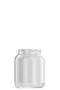 720ml flint glass Hak food jar