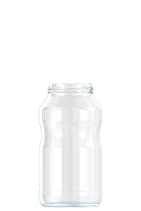 720ml flint glass food jar